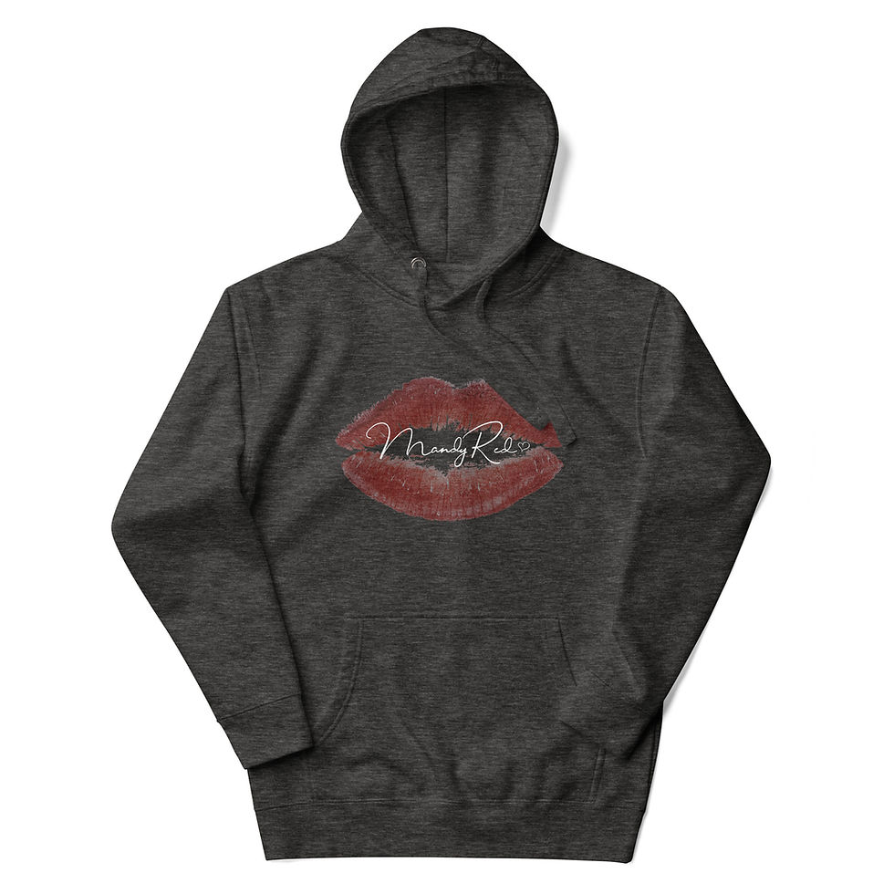 Thumbnail: Mandy Red lips Unisex Hoodie