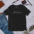 Thumbnail: Premium Black Aldo Emmanuel Unisex T shirt 