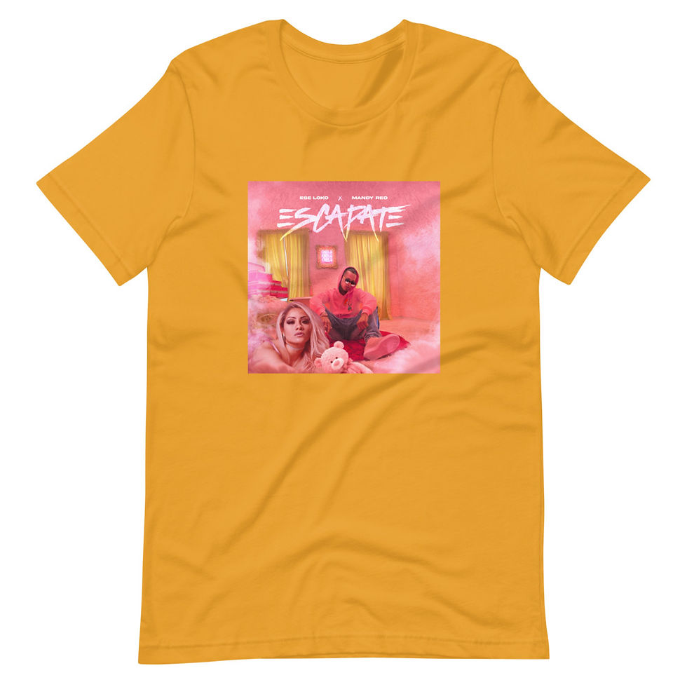 Thumbnail: Escapate Short-Sleeve Unisex T-Shirt (white, pink, or yellow)