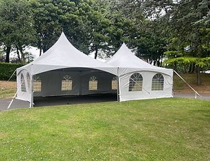 6x12m marquee setup  