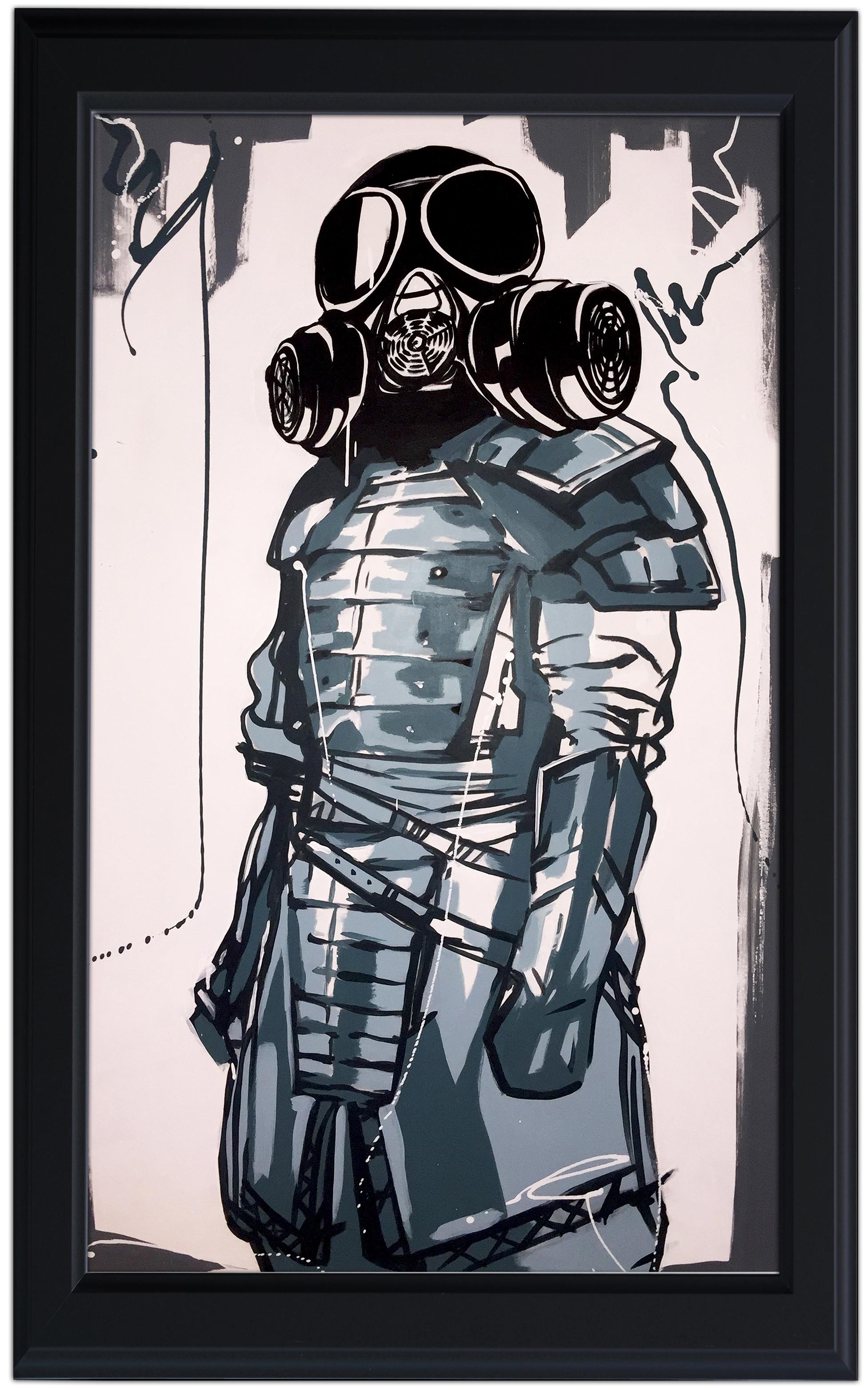 Samurai Toxic Right (36x60in)