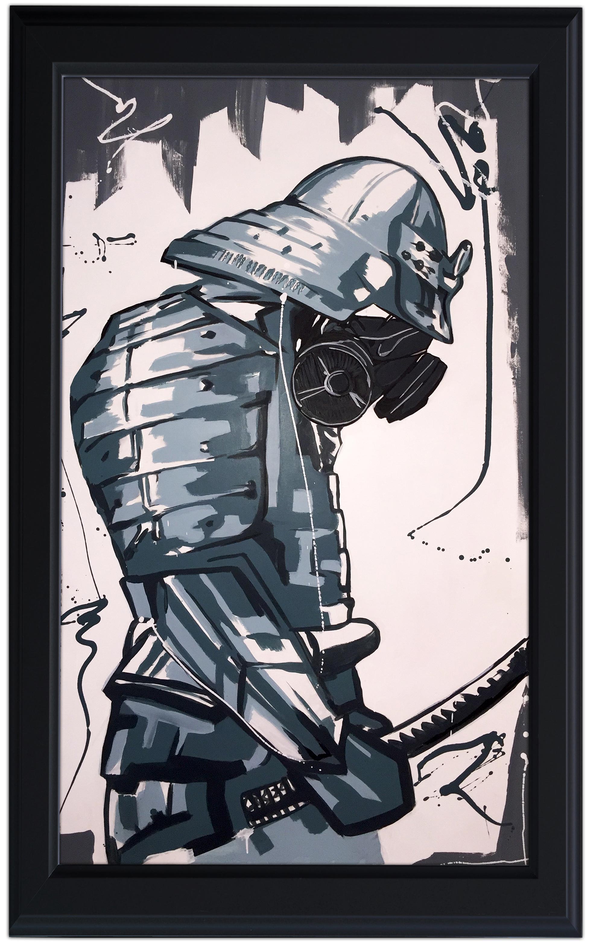 Samurai Toxic Center (36x60in)