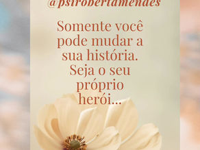 SEJA O SEU PRÓPRIO HERÓI...