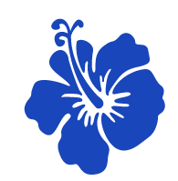 Blue Flower - Transparent with white.gif