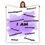 Thumbnail: Purple Affirmation Single-Side Printing Flannel Blanket