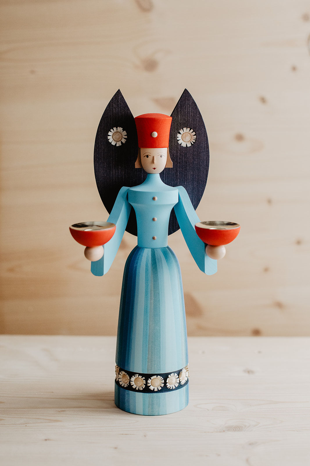 Engel Wolkenblau  30cm