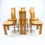 Thumbnail: Set of 6 Afra & Tobia Scarpa Dining Chairs Model 900