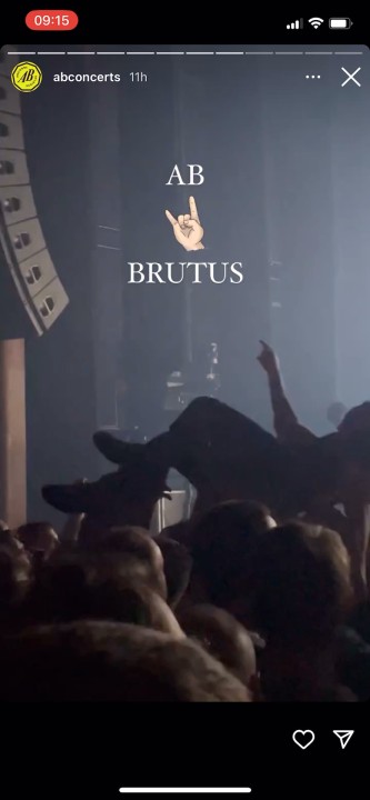 erik collard linkedin concert footage from BRUTUS show at Ancienne Belgique