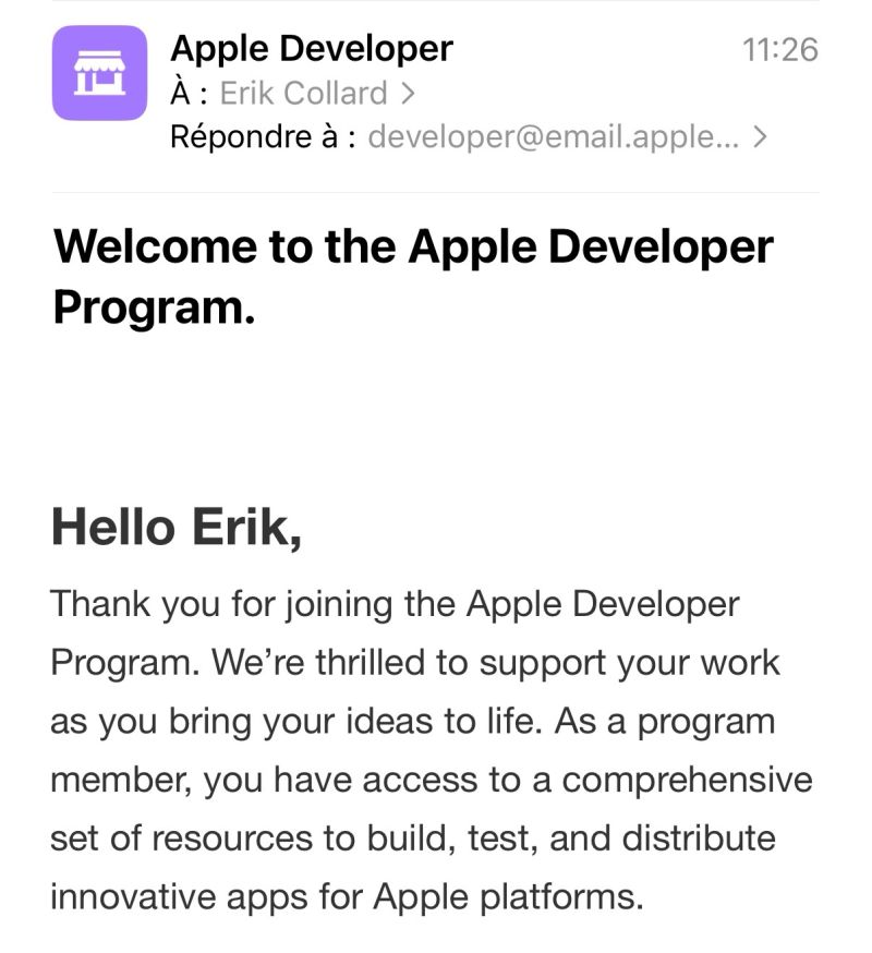erik collard linkedin Developer at computer with humorous caption about imposter syndrome