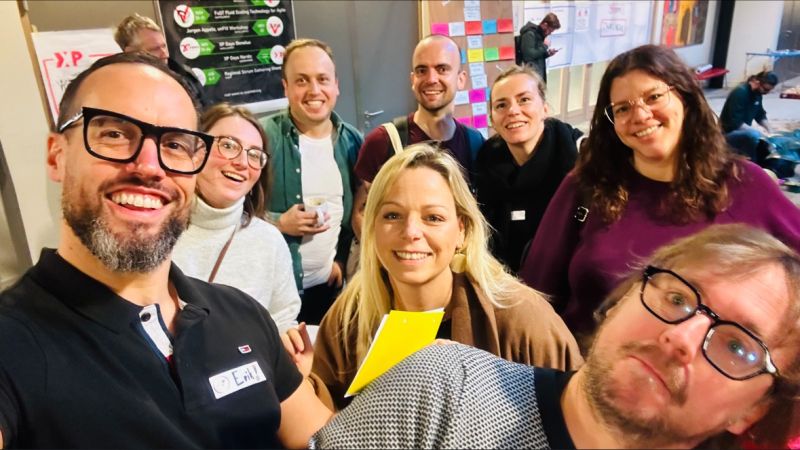 erik collard linkedin Telenet Agile team at XPDays Benelux conference event