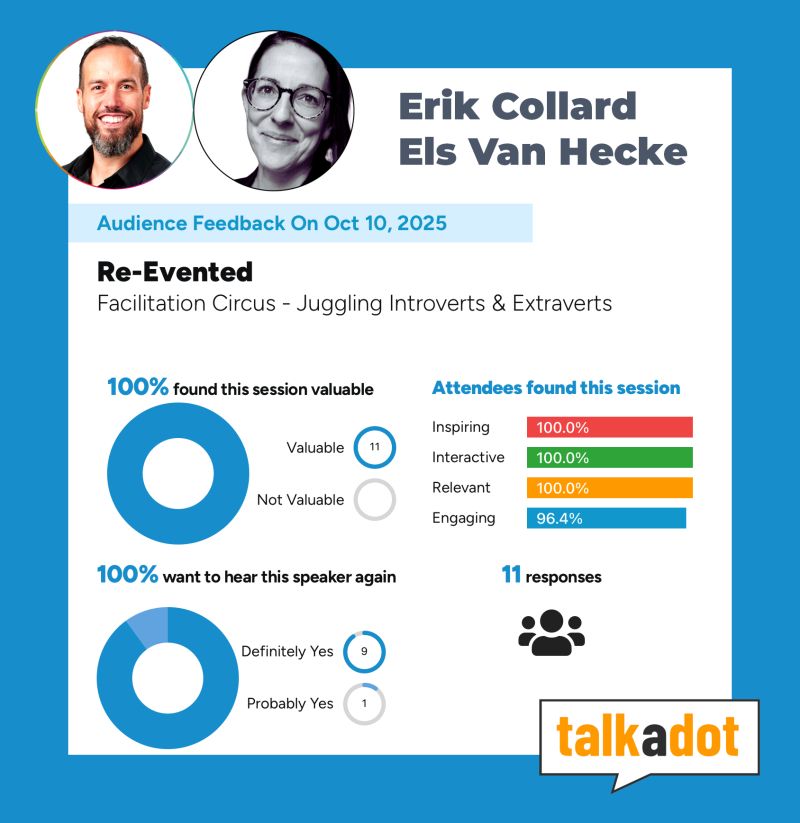 erik collard linkedin Facilitation Circus workshop participants at Agile Tour