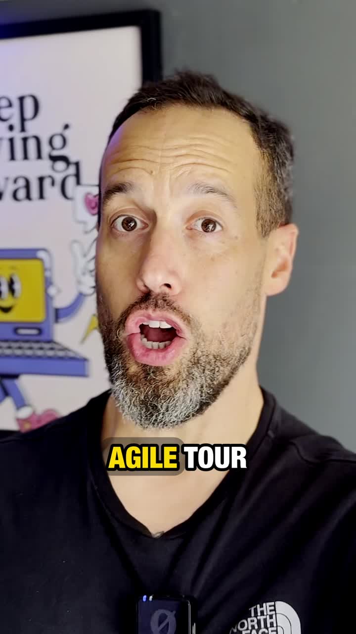 erik collard linkedin facilitation circus session poster agile tour brussels