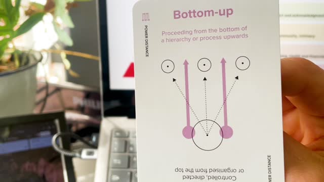 erik collard linkedin top-down vs bottom-up management agile approach diagram