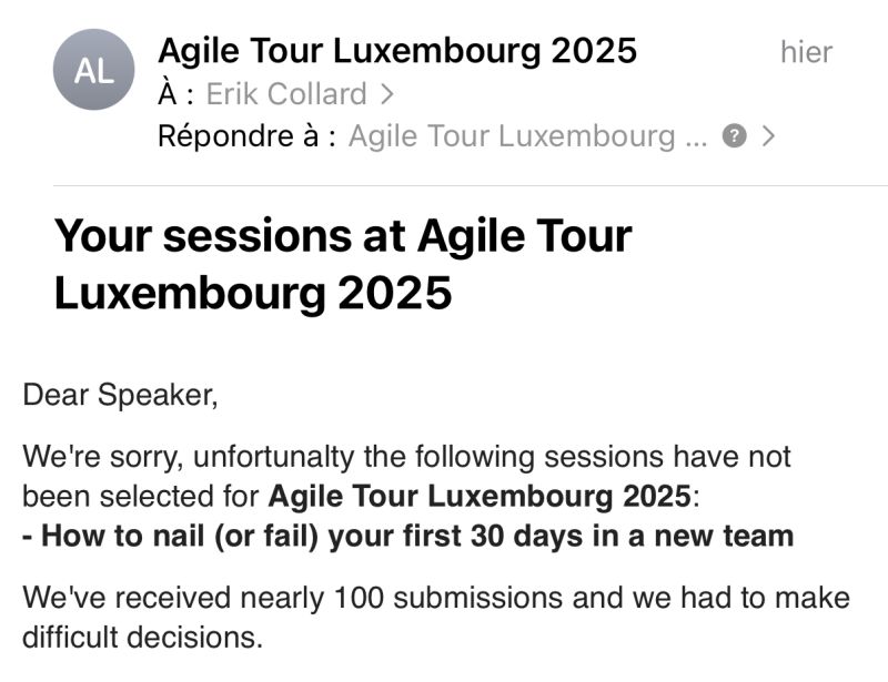 erik collard linkedin post about LinkedIn feed bias showing only successes not failures