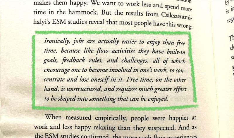 erik collard linkedin Deep Work Cal Newport quote about struggling to enjoy leisure time