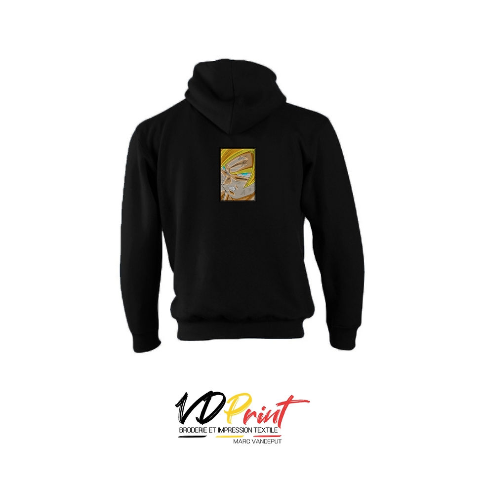 Hoodie pull à capuche Dragon Ball Goku noir