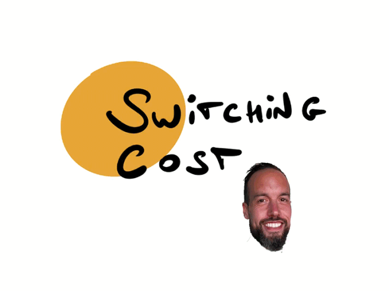 erik collard linkedin switching cost context task management concept simplified