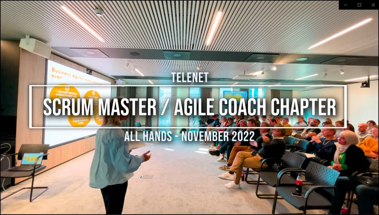 erik collard linkedin Scrum Masters and Agile Coaches community at Telenet group