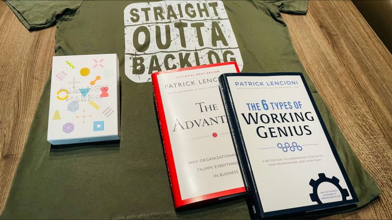 erik collard linkedin Christmas gift books Patrick Lencioni Paradox Cards Namahn