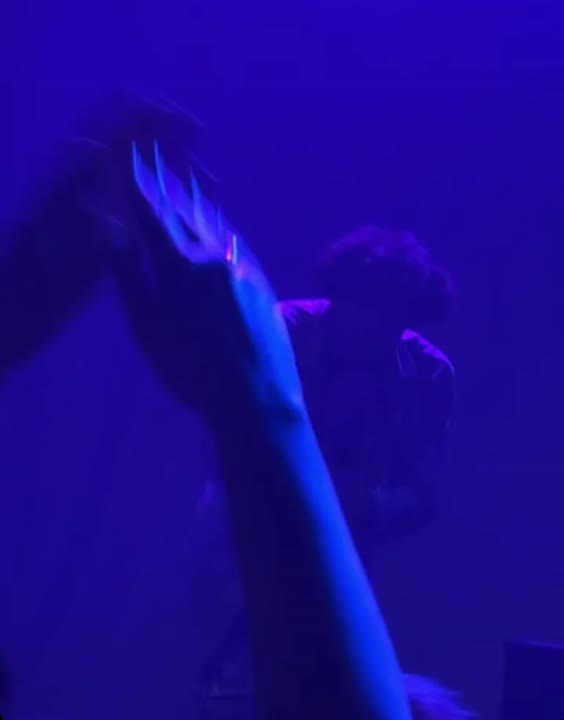 erik collard linkedin at Fever 333 concert at Ancienne Belgique sharing personal story