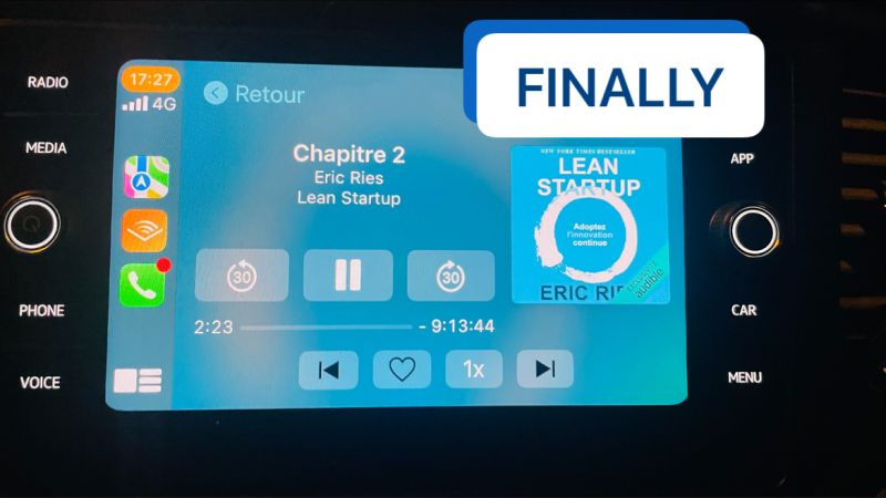 erik collard linkedin person enjoying audiobook while driving in car