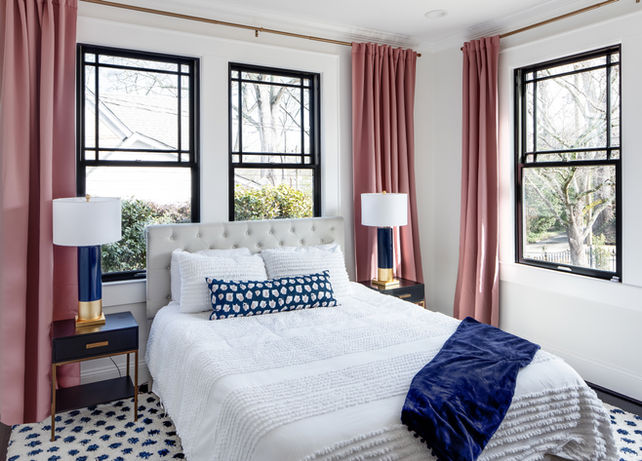 McDaniel Ave Home Bedroom with Beautiful Natural Light After Custom Remodel - Daniel Builders