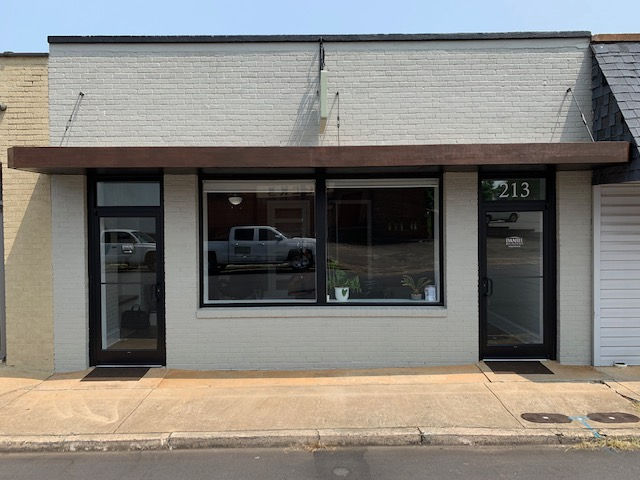 Front of Daniel Builders Offices on Benson Street in Anderson SC After Remodel - Daniel Builders