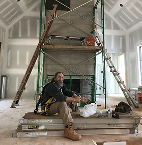 General Contractor on a Job Site - Daniel Builders 