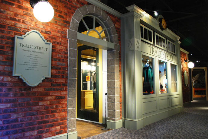 Trade Street Exhibit in Anderson County Museum - Daniel Builders - Daniel Builders