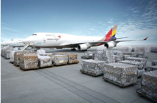 A parcel measure by volumetric and actual weight