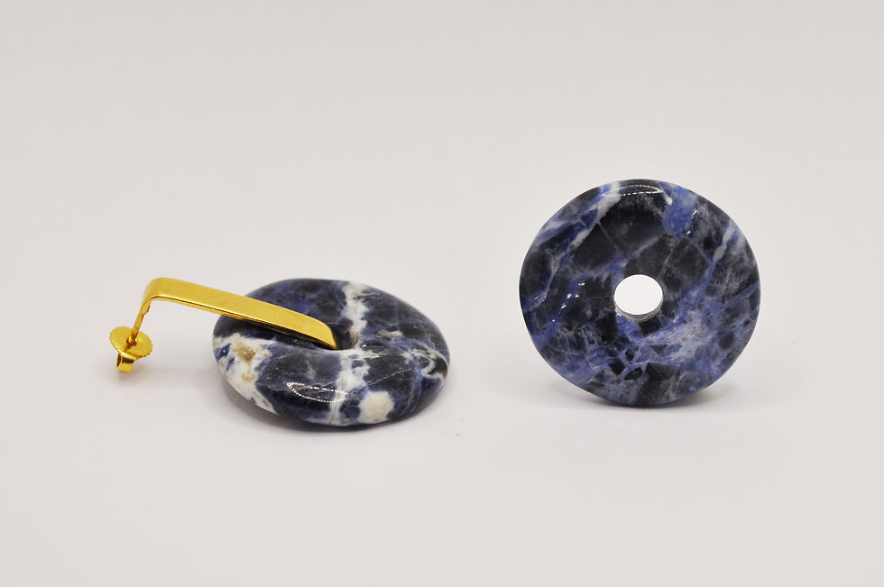Miniature : Boucles Galilée Sodalite