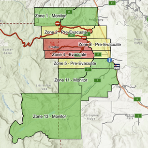 Now 750 acres, Crosho Fire sparks evacuations in South Routt, as weather is ripe for growth