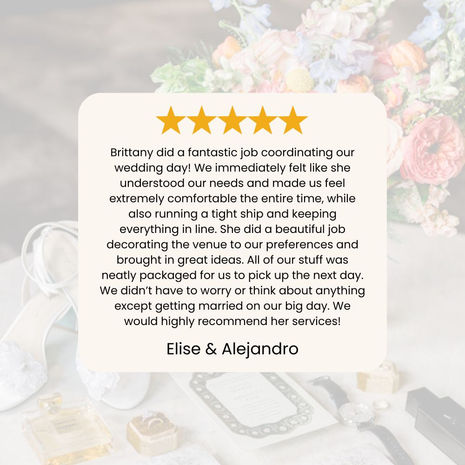 Indianapolis Wedding review - Elise & Alejandro