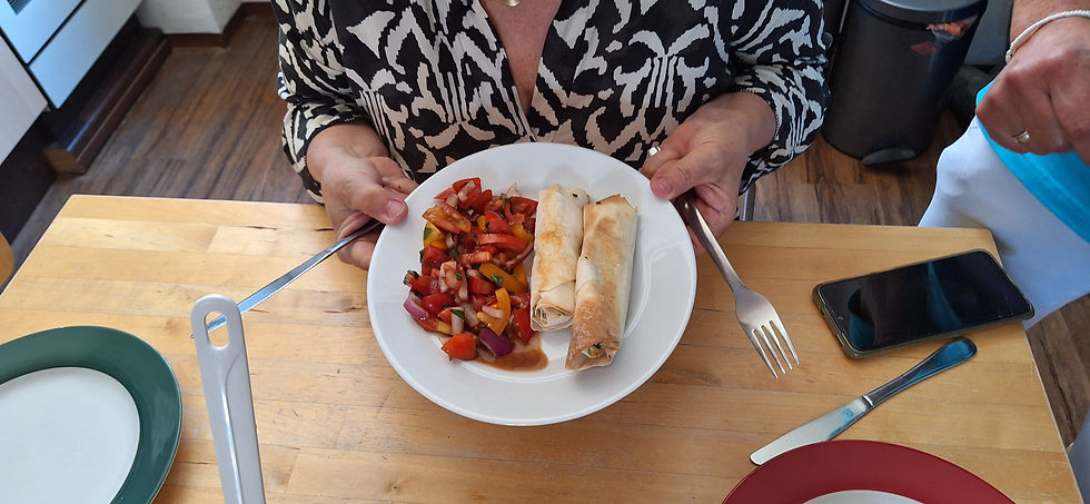 Heut gibt's Börk mit Tomatensalat20250812_124141