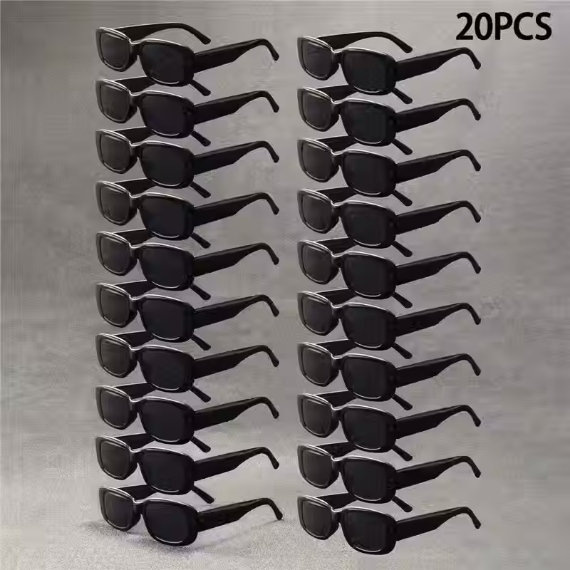 Miniature : Lunettes noires personnalisables