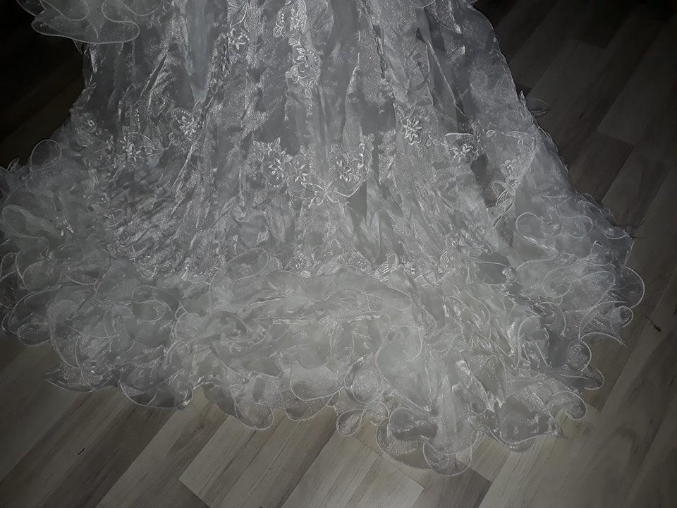 Miniatura: Vestido de Novia Linea A T 34