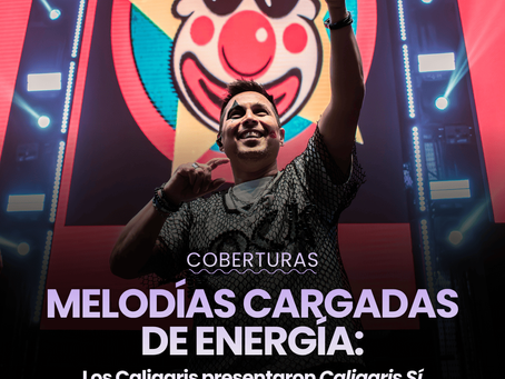Melodías cargadas de energía: Los Caligaris presentaron "Caligaris Sí" con entradas agotadas en Museum