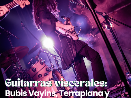 Guitarras viscerales: Bubis Vayins, Terraplana y Muerte en Vivo se reunieron para el primer show internacional de Niños del ‘00
