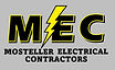 Mosteller Electrical Contractors (MEC) logo – licensed commercial, industrial, and residential electrical contractor.