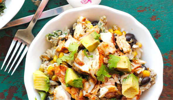 Fish-Taco Bowl