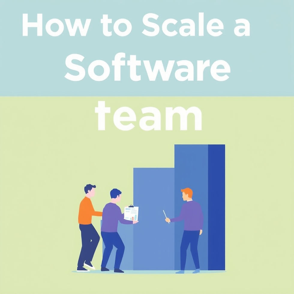 How to Scale a Software Team: What CTOs Should Look for