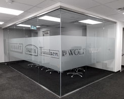 Edmonton window frosting
Etched Glass