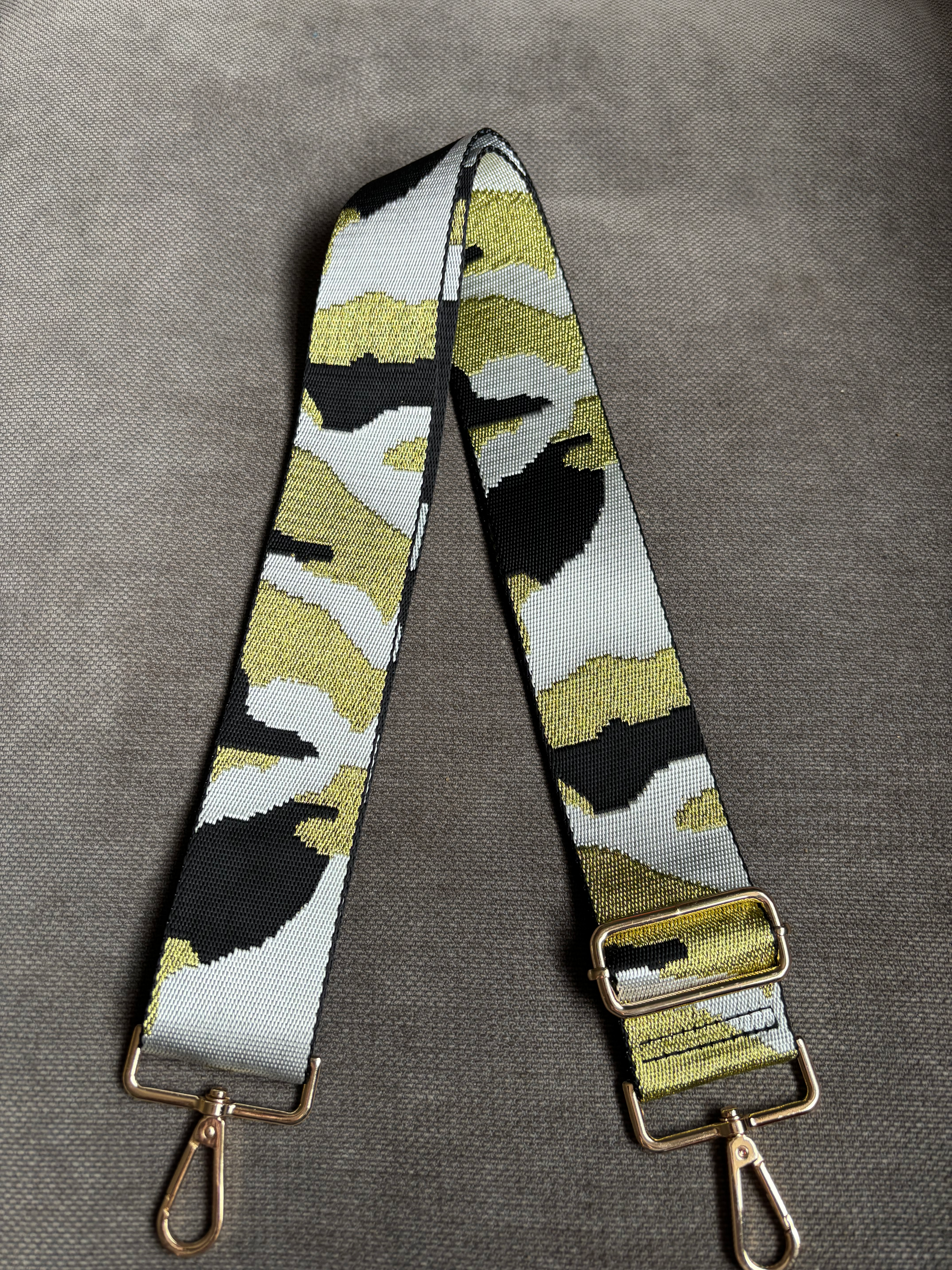 Bag Strap - Yellow Camo (Gold)