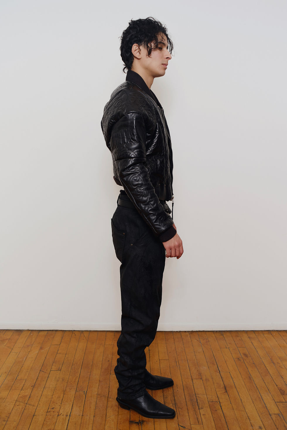 Miniature : FIDELIS Leather Muscle Bomber