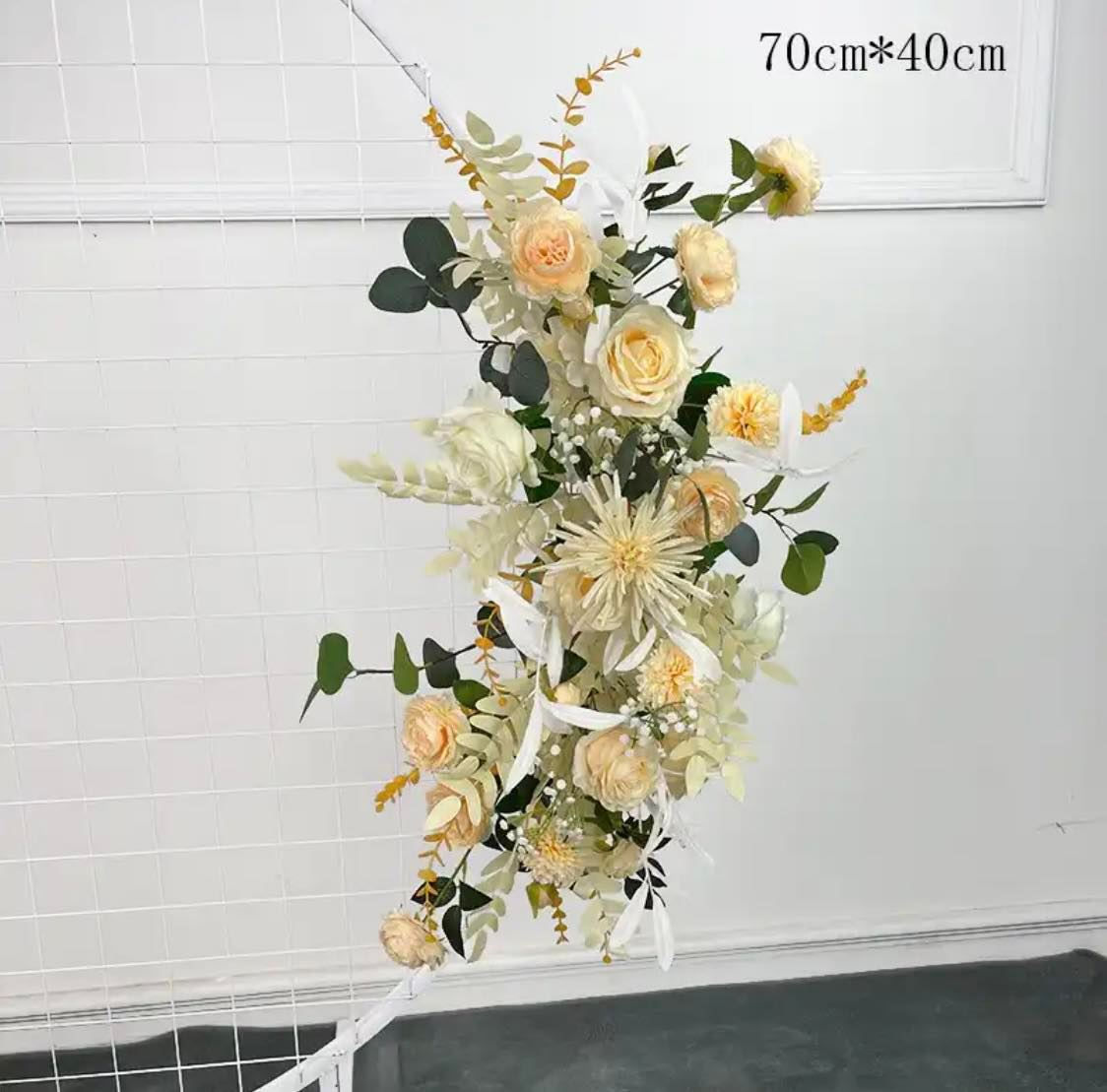 Medium Light Coloured Silk Arrangement