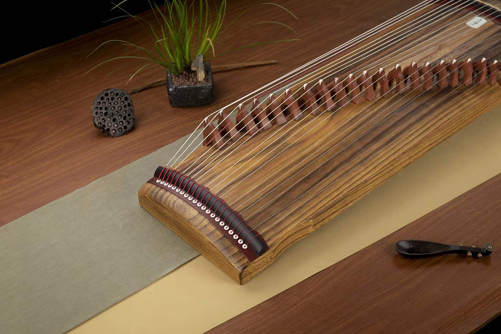 Thumbnail: Tangxiang Brand 39in Guzheng “Chang An” 唐响100cm小古筝“长安”