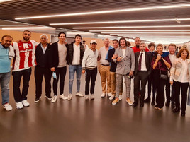 El Palco 54 del Metropolitano vive la Champions