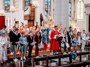 Het vormsel, een afscheid? Niet echt.