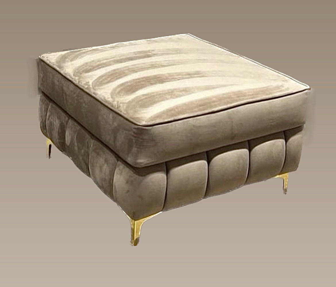 Cushion top footstool 