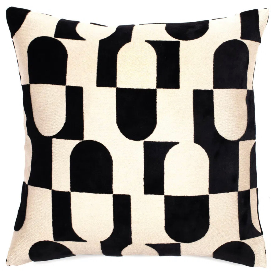 Black and cream Cushion
